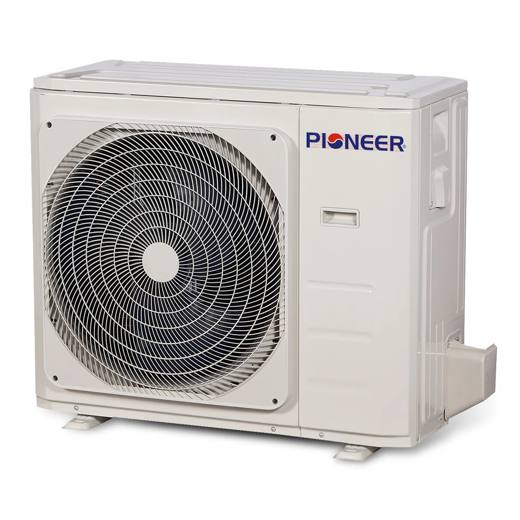 Pioneer® 36,000 BTU 19.2 SEER2 8-Way Slim Cassette Mini-Split Air Conditioner Heat Pump System Full Set 230V - Image 3