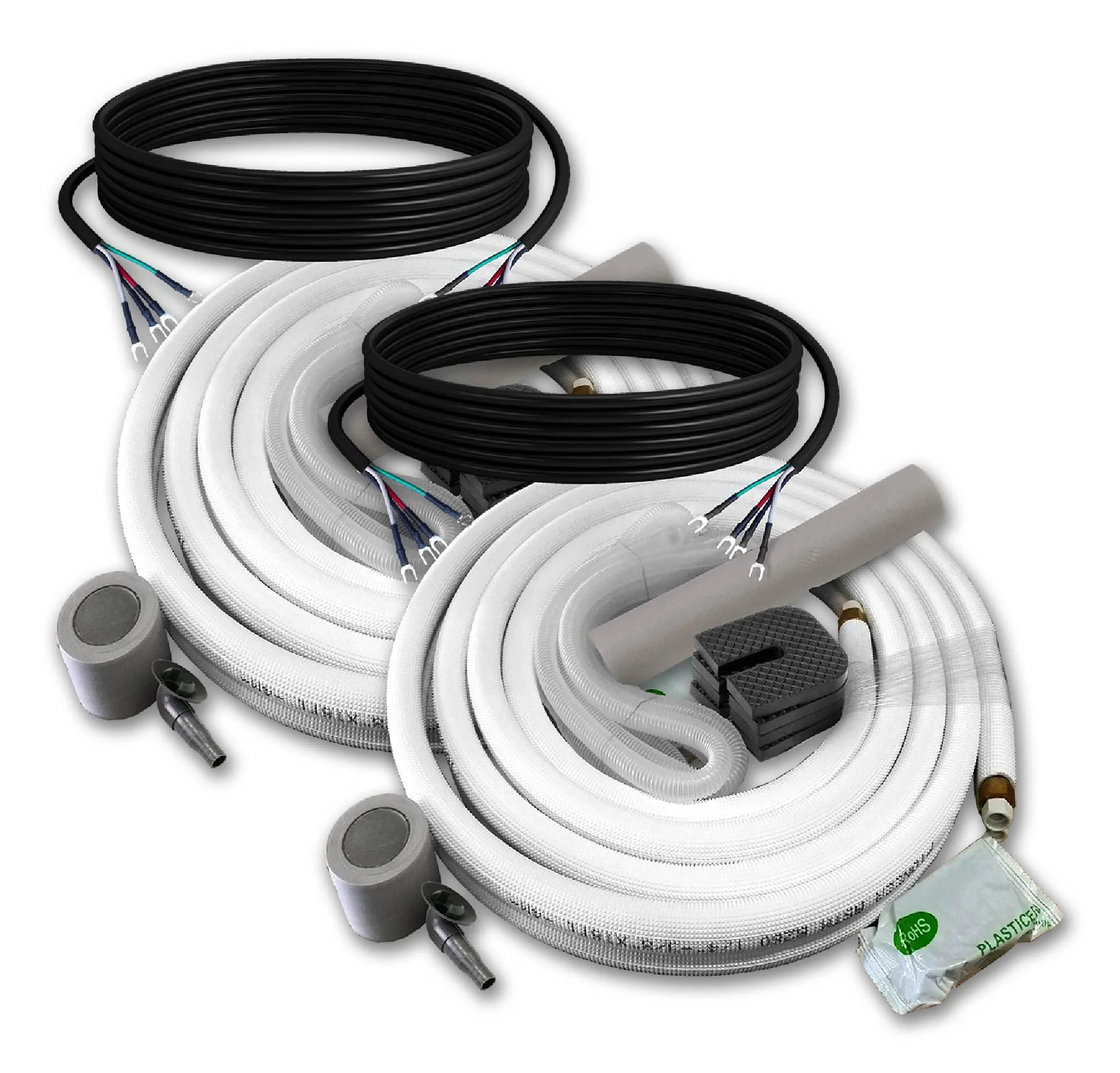 Dual Split 21000 BTU 1.5-Ton Quantum Ultra Wi-Fi 24 SEER2 Energy-Star Multi (2) Zone Wall Mount Air Conditioner Heat Pump 230-Volt - Image 6